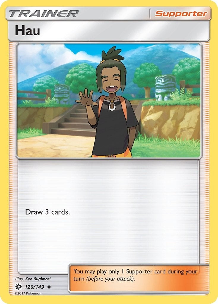Image for Hau (120/149) (SM Base Set) (SM01) - Pokemon