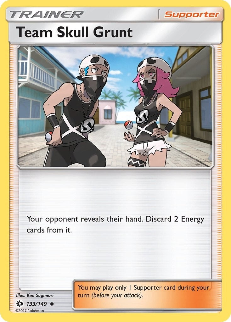 Image for Team Skull Grunt (133/149) (SM Base Set) (SM01) - Pokemon