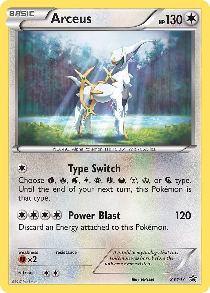 Image for Arceus - XY197 (XY197) (XY Promos) (PR) - Pokemon