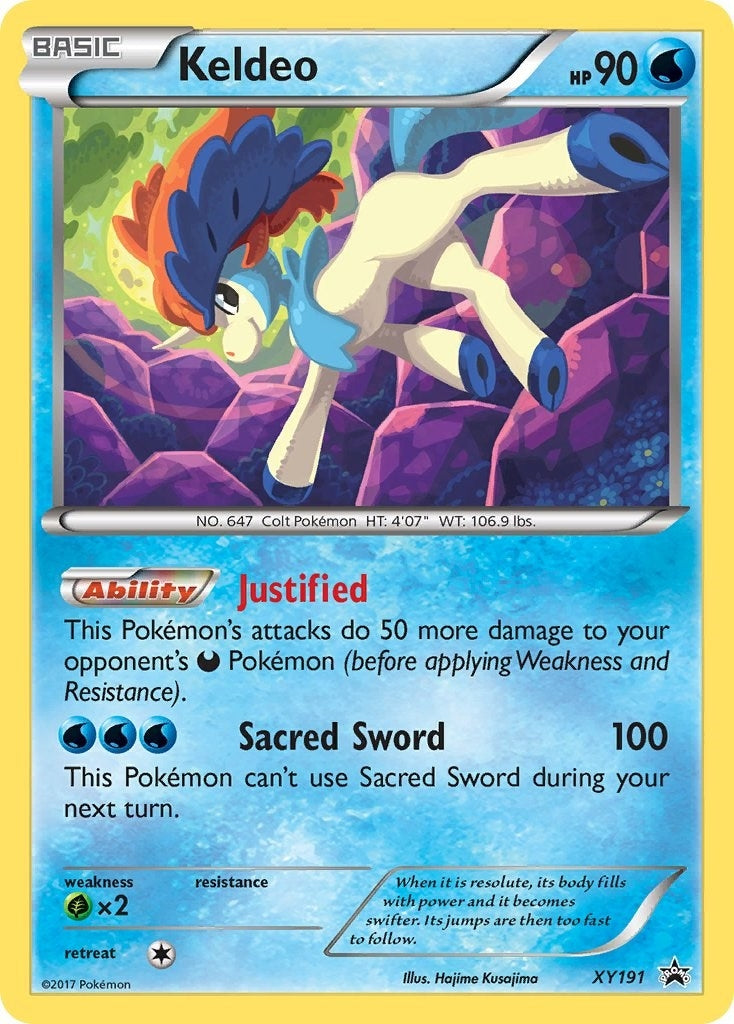 Image for Keldeo - XY191 (XY191) (XY Promos) (PR) - Pokemon