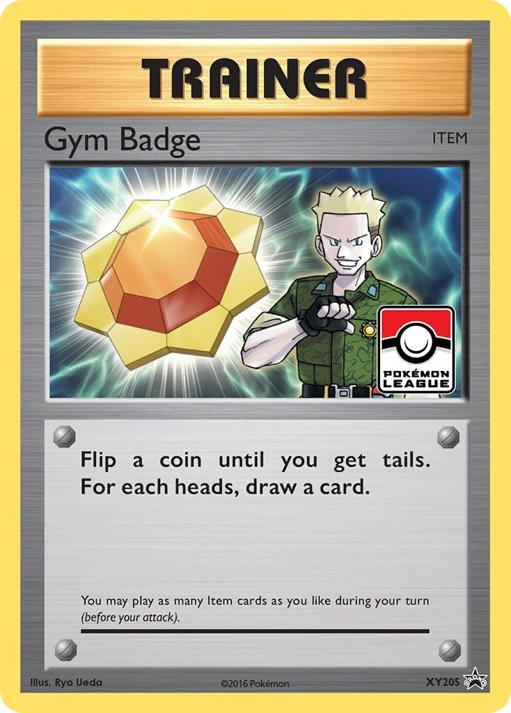 Image for Gym Badge (Lt. Surge) (XY205) (XY Promos) (PR) - Pokemon