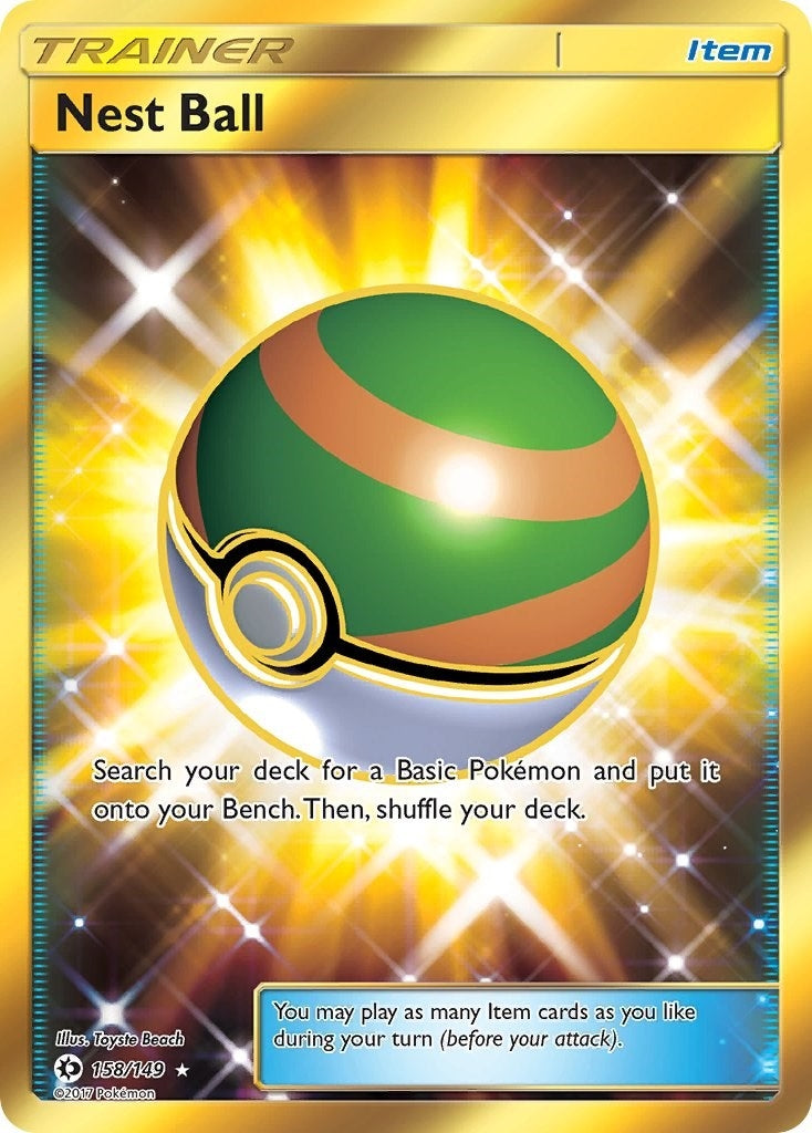 Image for Nest Ball (Secret) (158/149) (SM Base Set) (SM01) - Pokemon