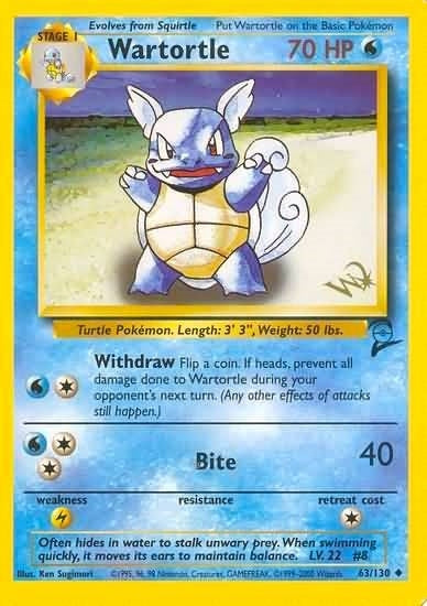 Image for Wartortle [W Stamped] (063/130) (WoTC Promo) (PR) - Pokemon