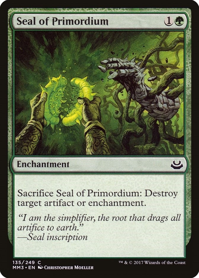 Seal of Primordium (135) (Modern Masters 2017)