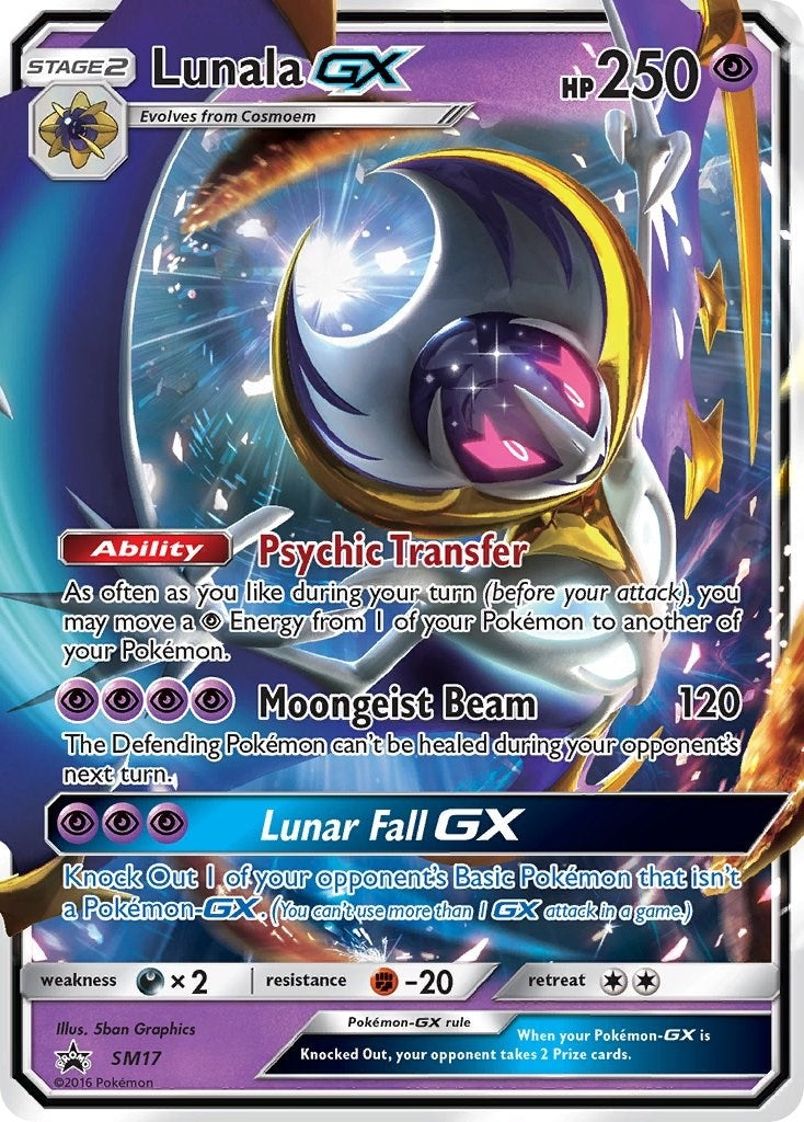 Image for Lunala GX - SM17 (SM17) (SM Promos) (SMP) - Pokemon