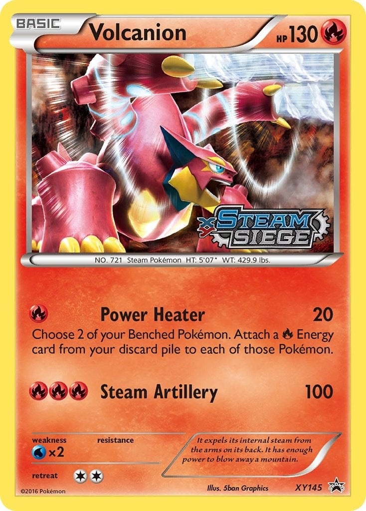 Image for Volcanion (XY Steam Siege Prerelease) (XY145) (XY Promos) (PR) - Pokemon