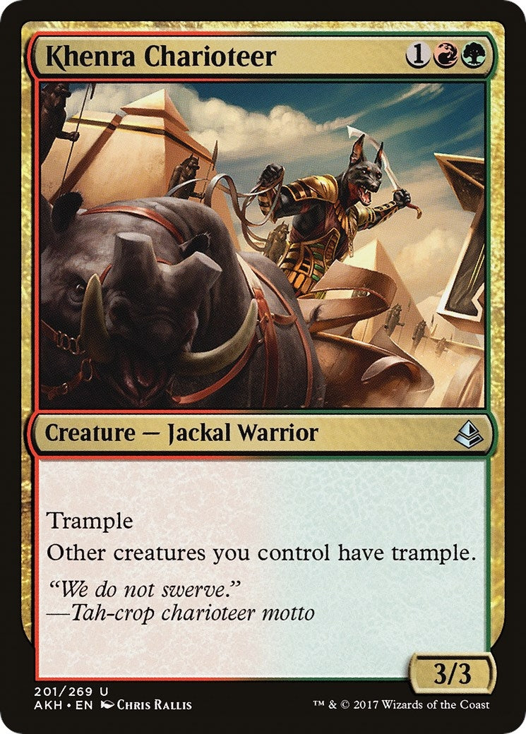 Khenra Charioteer (201) (Amonkhet)