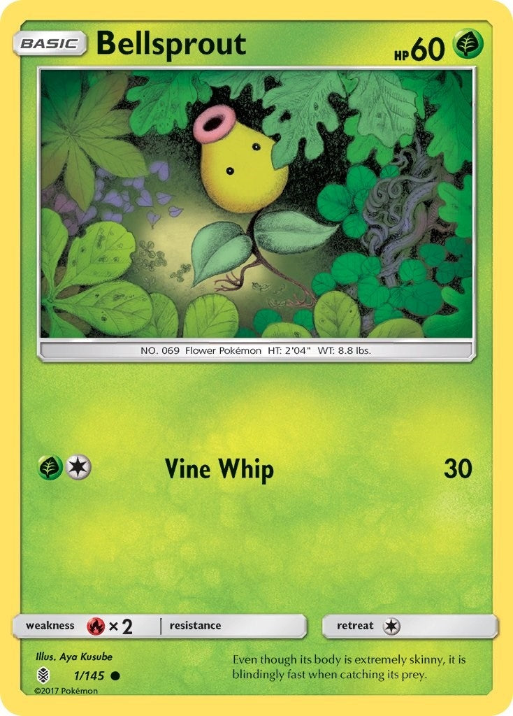 Image for Bellsprout (1/145) (SM - Guardians Rising) (SM02) - Pokemon