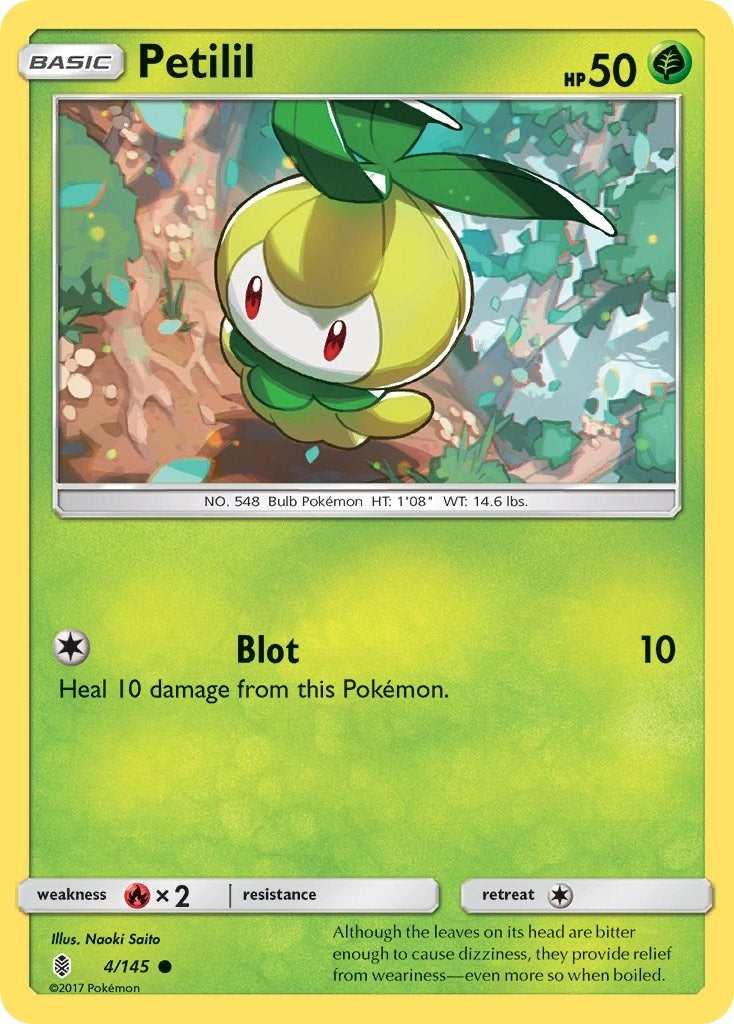 Image for Petilil (4/145) (SM - Guardians Rising) (SM02) - Pokemon