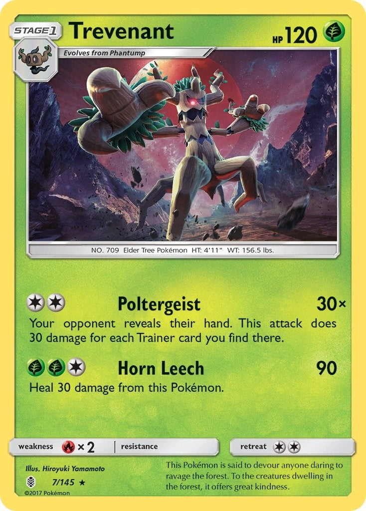 Image for Trevenant (7/145) (SM - Guardians Rising) (SM02) - Pokemon