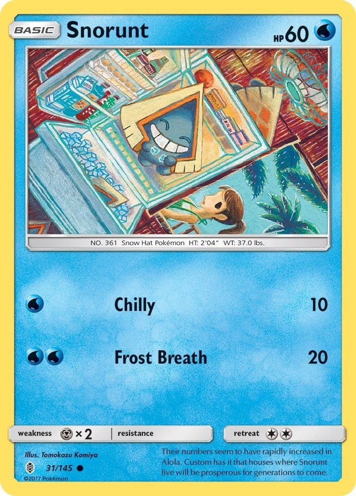 Image for Snorunt (31/145) (SM - Guardians Rising) (SM02) - Pokemon