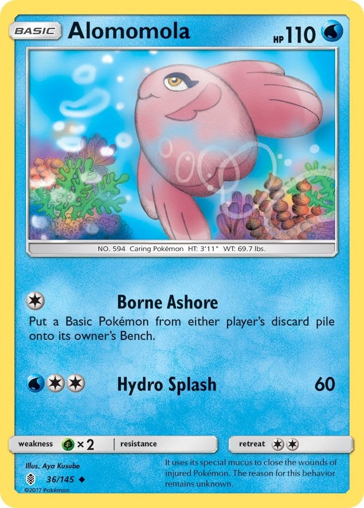Image for Alomomola (36/145) (SM - Guardians Rising) (SM02) - Pokemon