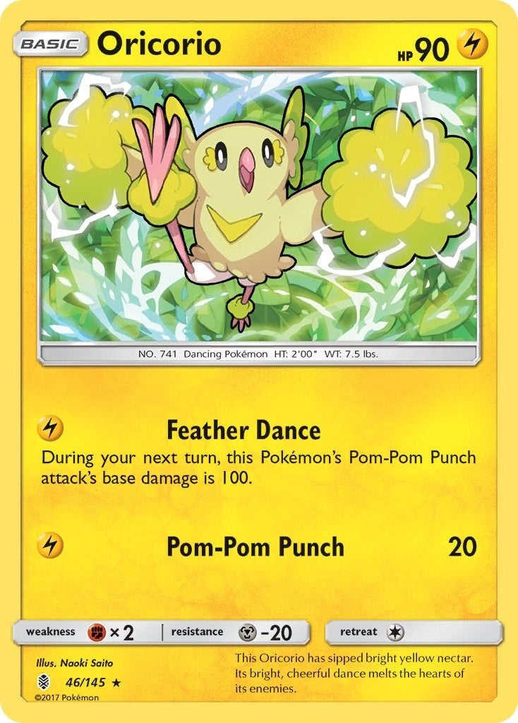 Image for Oricorio (46) (46/145) (SM - Guardians Rising) (SM02) - Pokemon