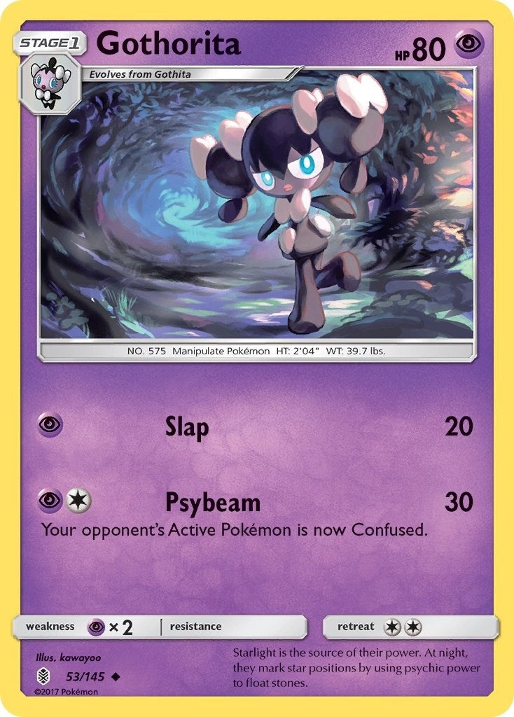 Image for Gothorita (53/145) (SM - Guardians Rising) (SM02) - Pokemon