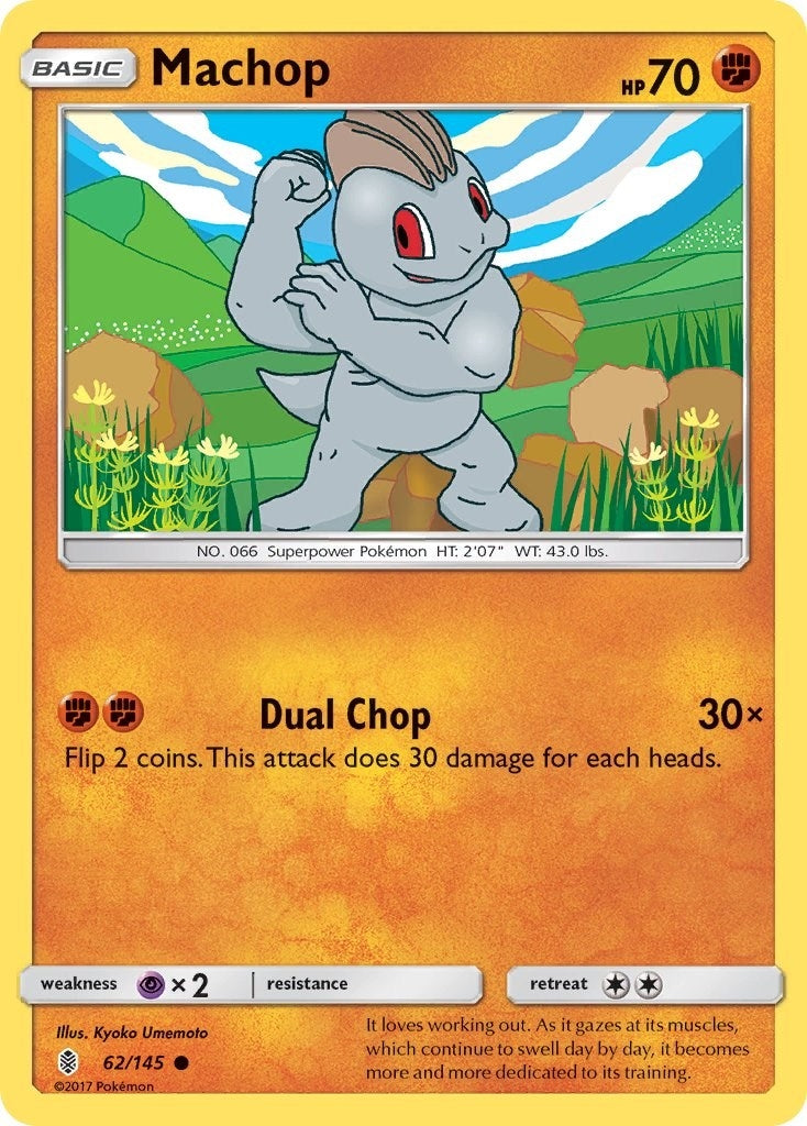Image for Machop (62) (62/145) (SM - Guardians Rising) (SM02) - Pokemon