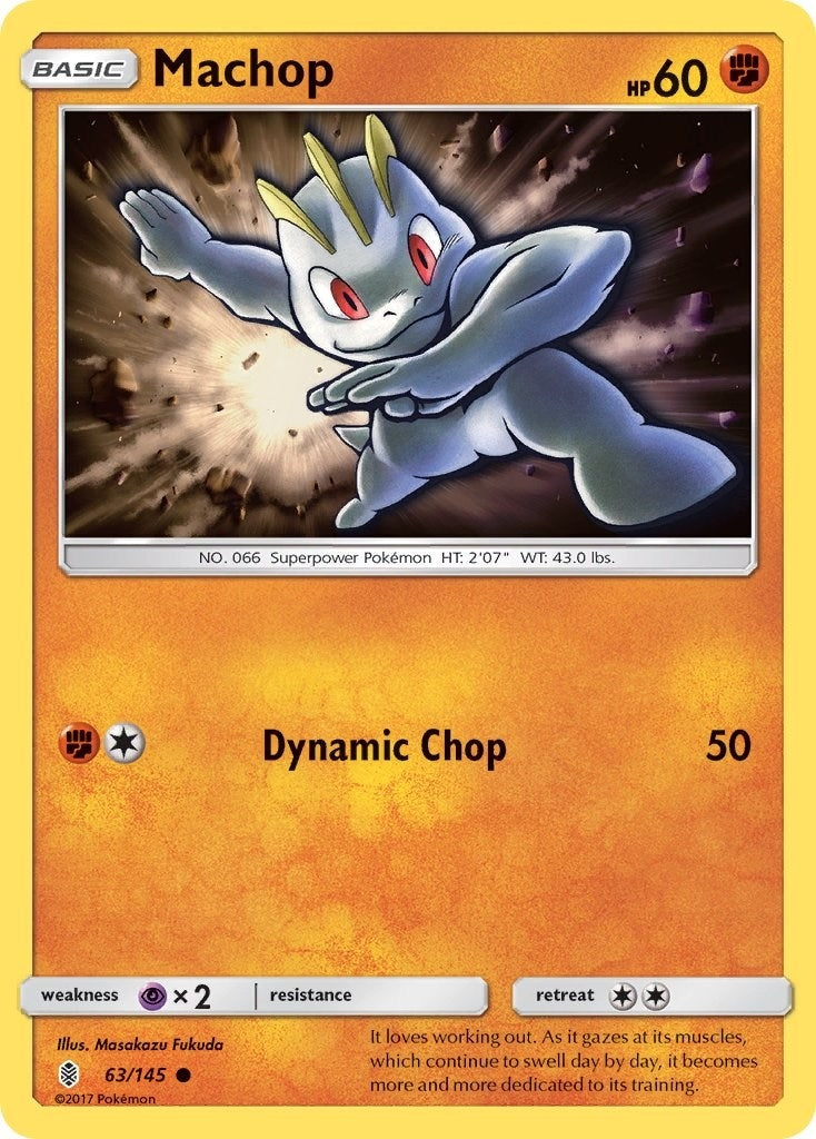 Image for Machop (63) (63/145) (SM - Guardians Rising) (SM02) - Pokemon