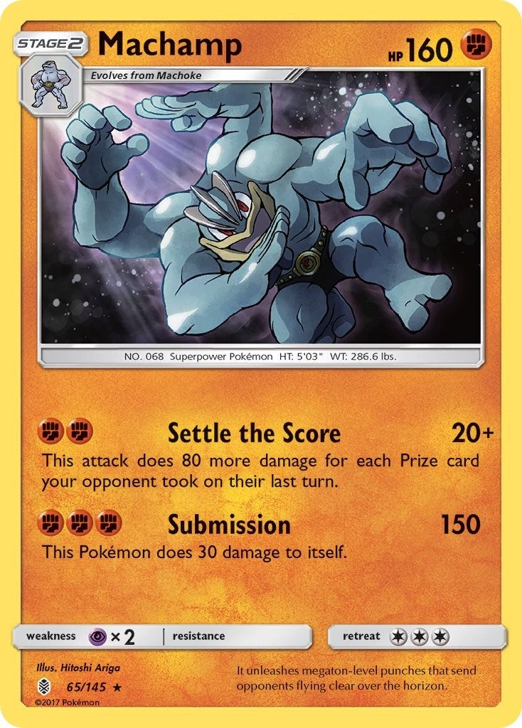 Image for Machamp (65/145) (SM - Guardians Rising) (SM02) - Pokemon