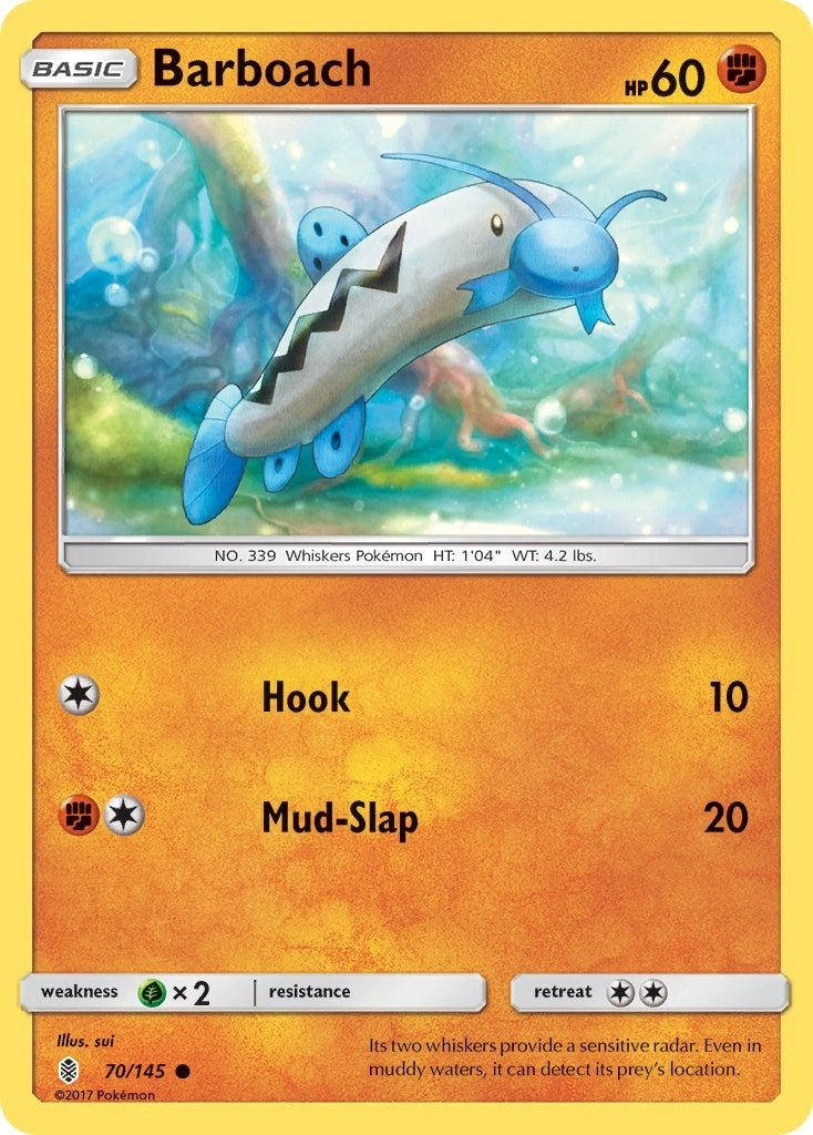 Image for Barboach (70/145) (SM - Guardians Rising) (SM02) - Pokemon