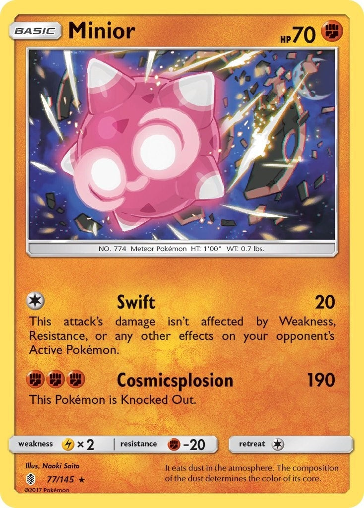 Image for Minior (77/145) (SM - Guardians Rising) (SM02) - Pokemon