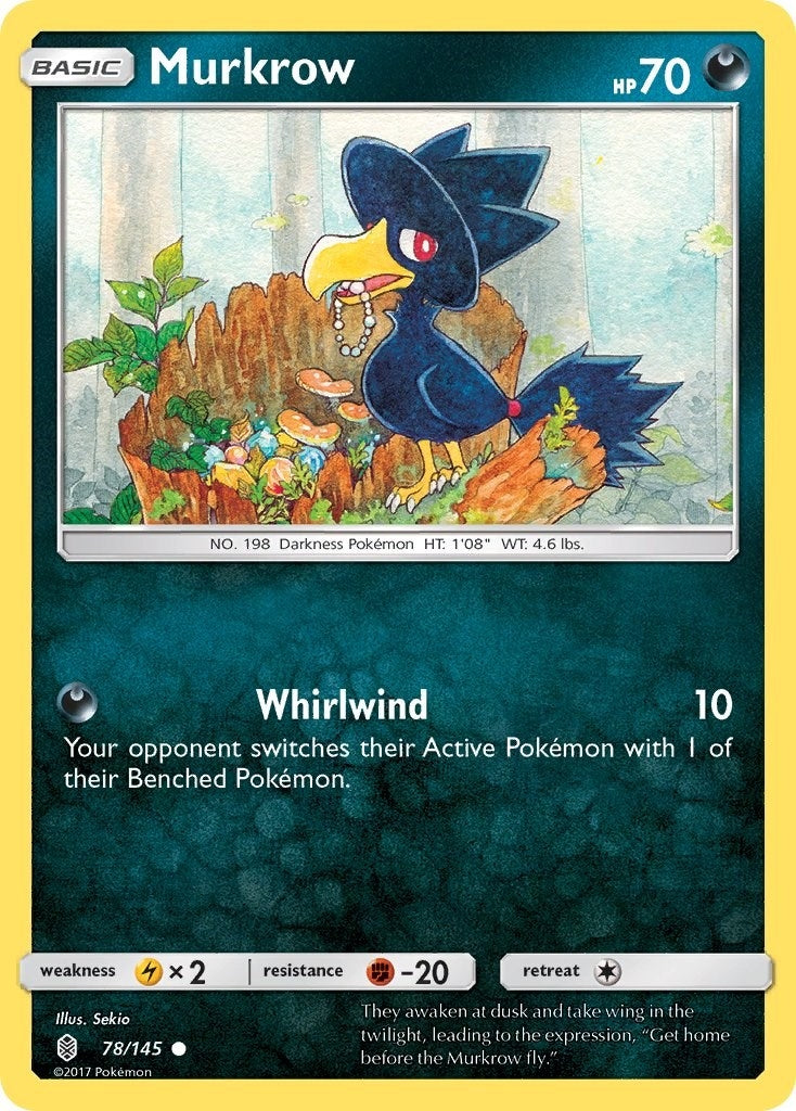 Image for Murkrow (78/145) (SM - Guardians Rising) (SM02) - Pokemon