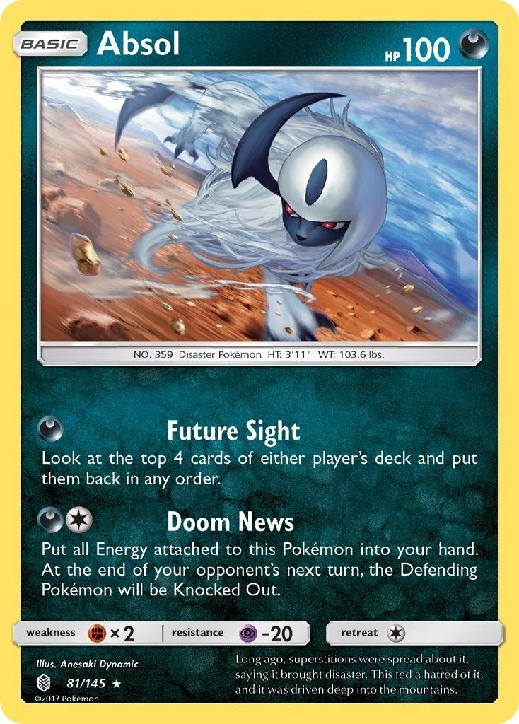 Image for Absol (81/145) (SM - Guardians Rising) (SM02) - Pokemon