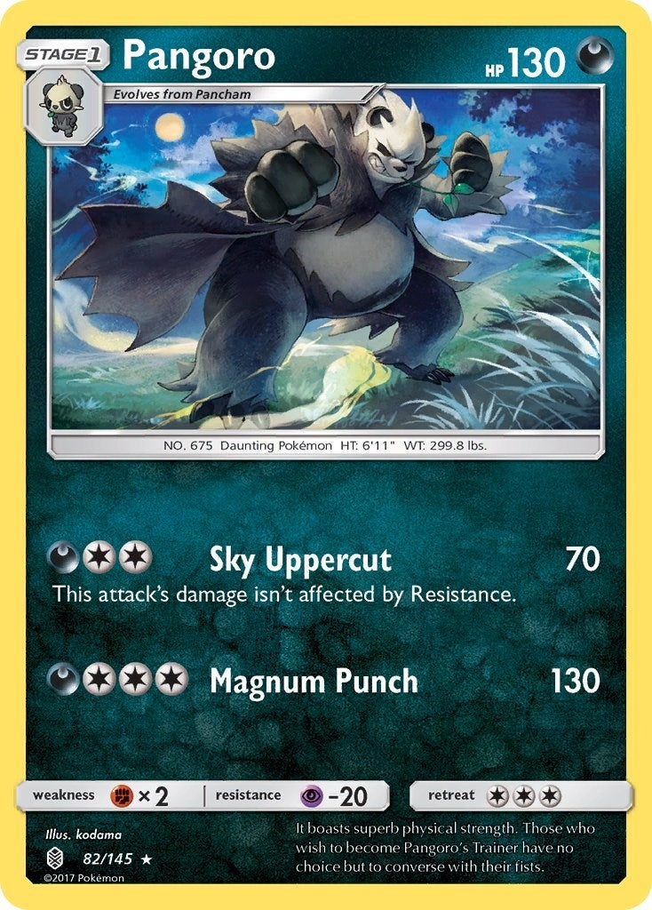 Image for Pangoro (82/145) (SM - Guardians Rising) (SM02) - Pokemon