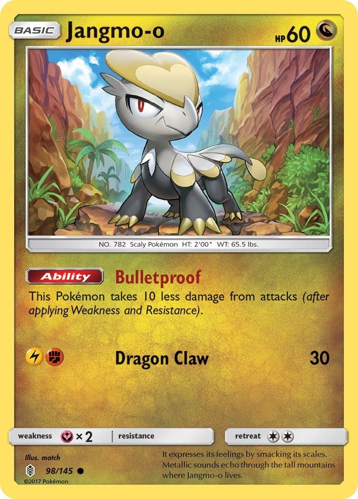 Image for Jangmo-o (98/145) (SM - Guardians Rising) (SM02) - Pokemon