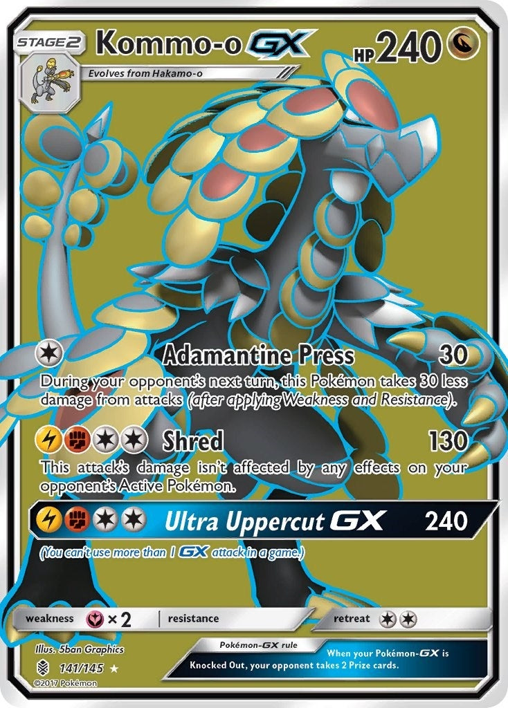 Image for Kommo-o GX (Full Art) (141/145) (SM - Guardians Rising) (SM02) - Pokemon