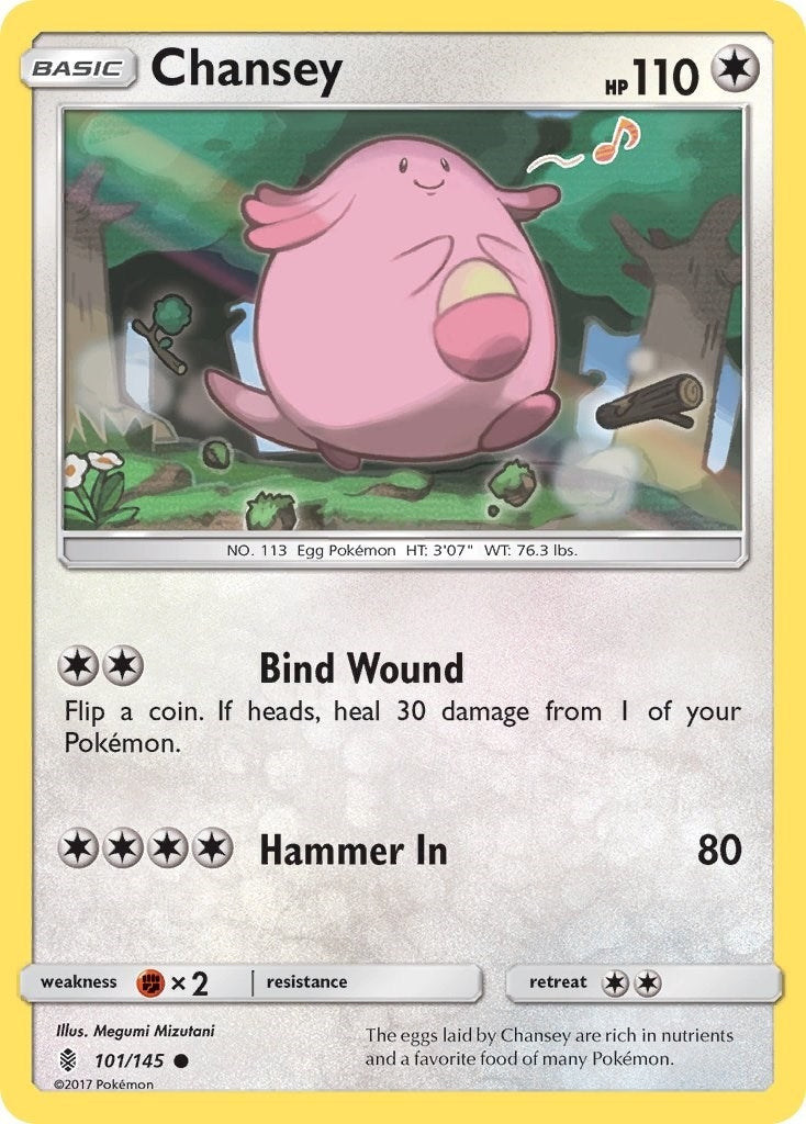 Image for Chansey (101/145) (SM - Guardians Rising) (SM02) - Pokemon