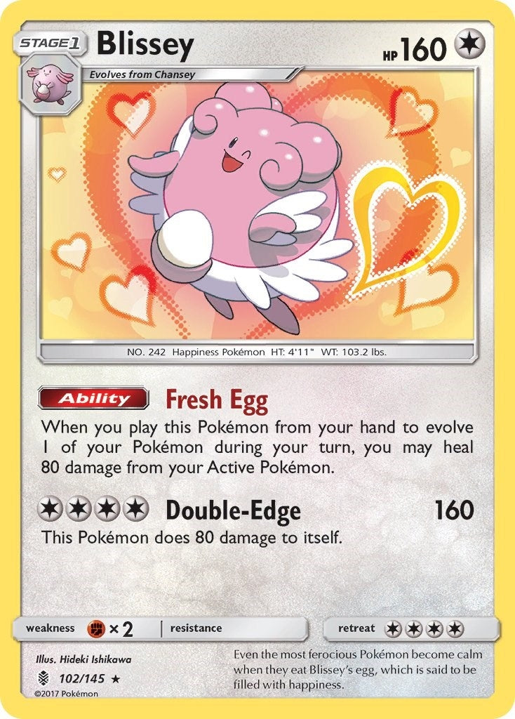 Image for Blissey (102/145) (SM - Guardians Rising) (SM02) - Pokemon