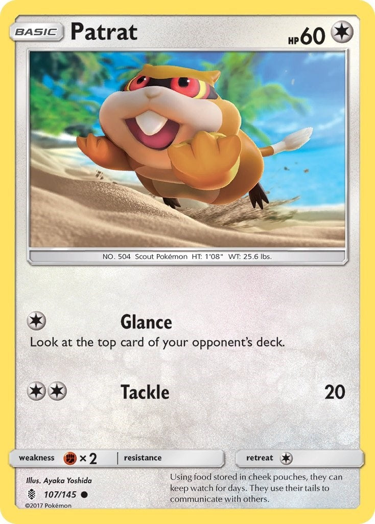 Image for Patrat (107/145) (SM - Guardians Rising) (SM02) - Pokemon