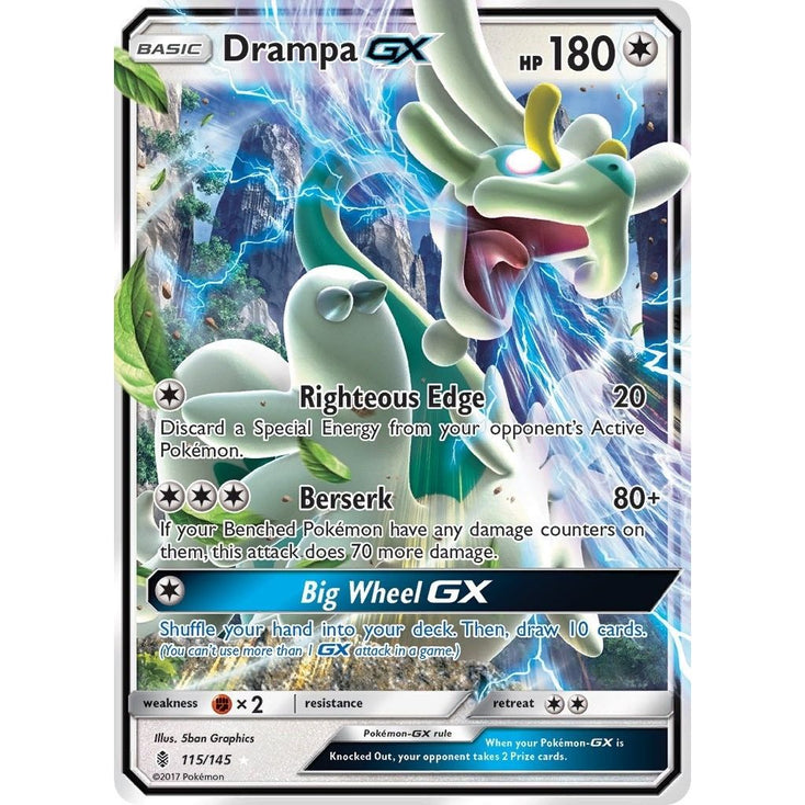 Image for Drampa GX (115/145) (SM - Guardians Rising) - Pokemon