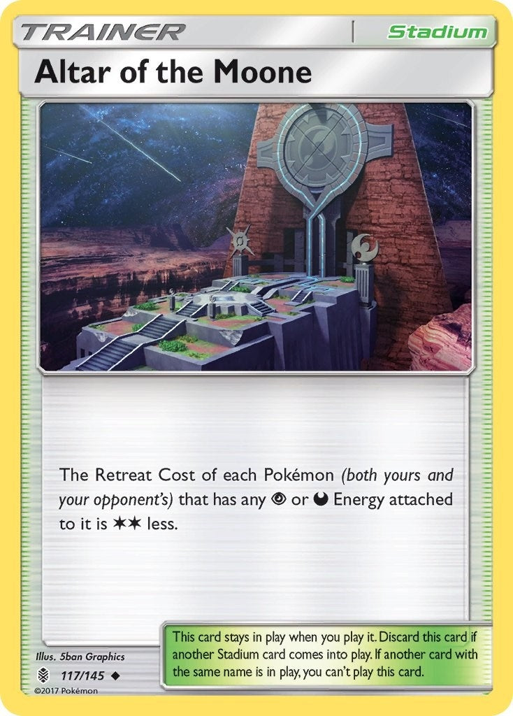 Image for Altar of the Moone (117/145) (SM - Guardians Rising) (SM02) - Pokemon