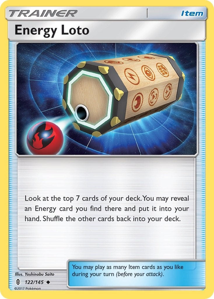 Image for Energy Loto (122/145) (SM - Guardians Rising) (SM02) - Pokemon