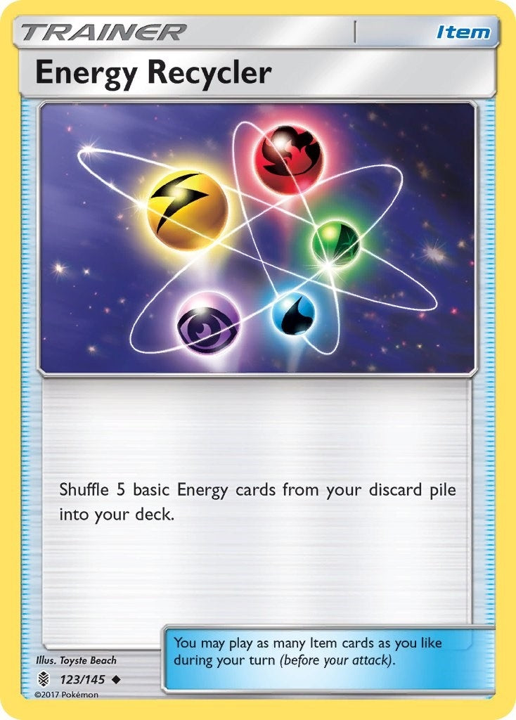 Image for Energy Recycler (123/145) (SM - Guardians Rising) (SM02) - Pokemon
