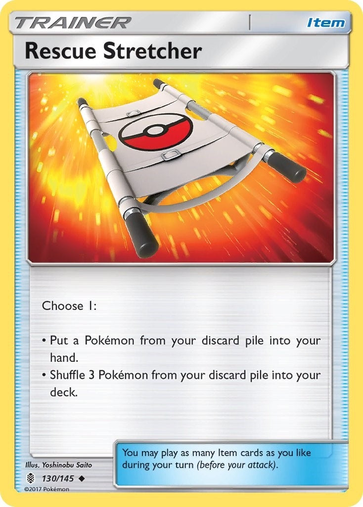Image for Rescue Stretcher (130/145) (SM - Guardians Rising) (SM02) - Pokemon