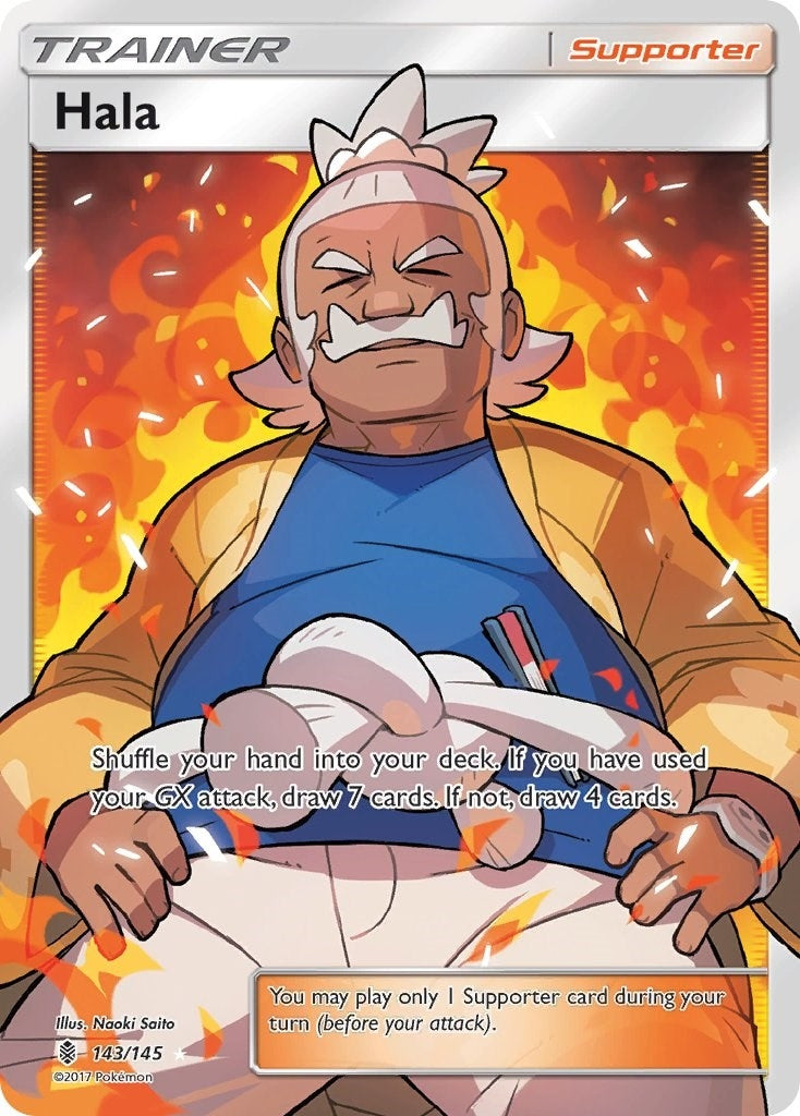 Image for Hala (Full Art) (143/145) (SM - Guardians Rising) (SM02) - Pokemon