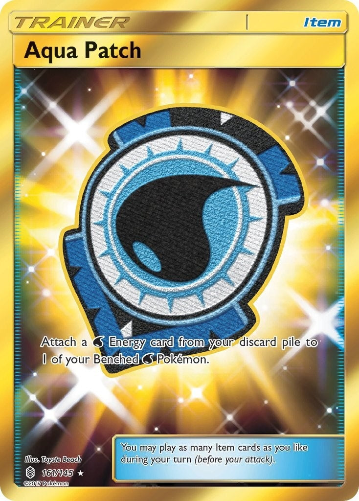 Image for Aqua Patch (Secret) (161/145) (SM - Guardians Rising) (SM02) - Pokemon