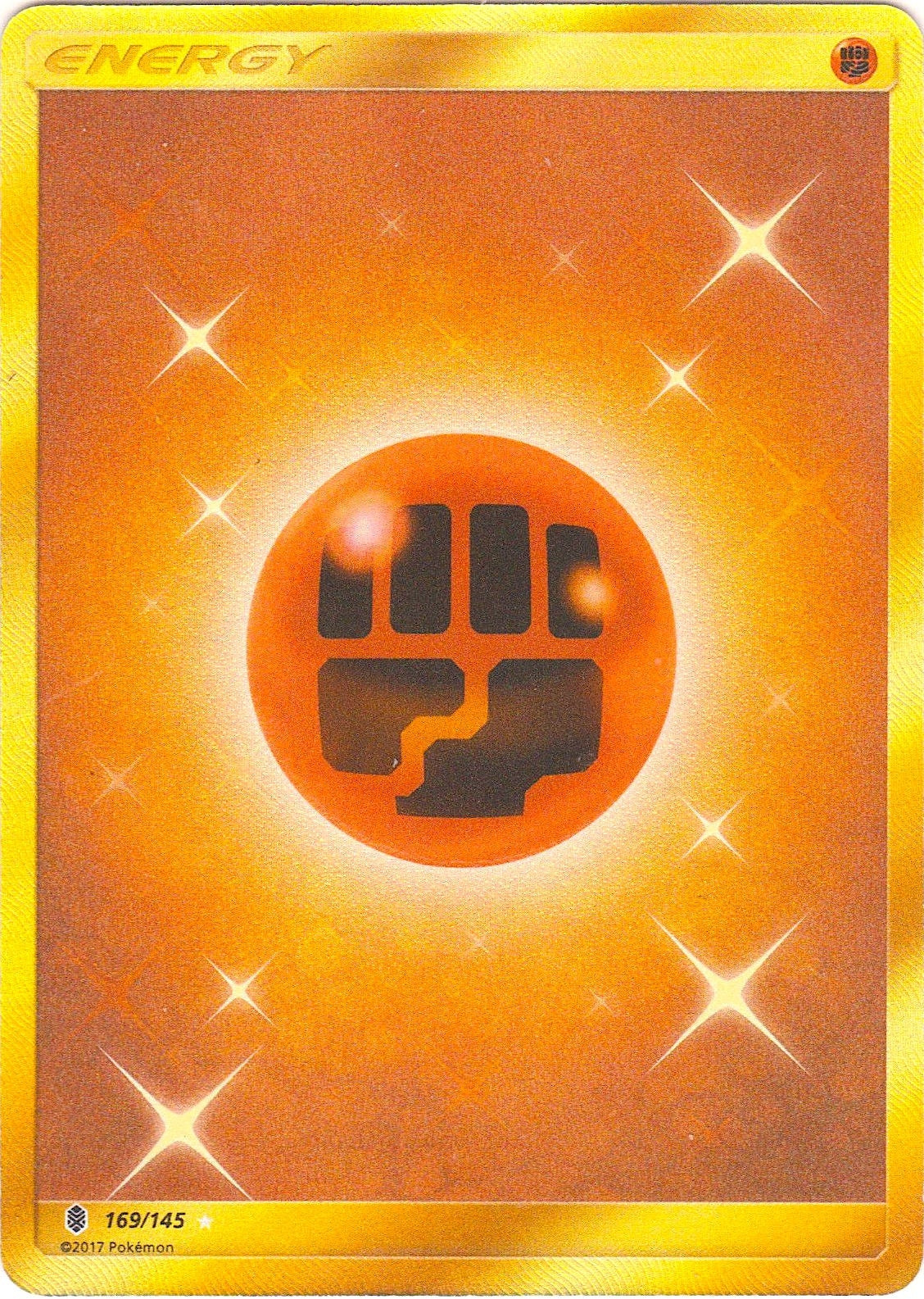 Image for Fighting Energy (Secret) (169/145) (SM - Guardians Rising) (SM02) - Pokemon