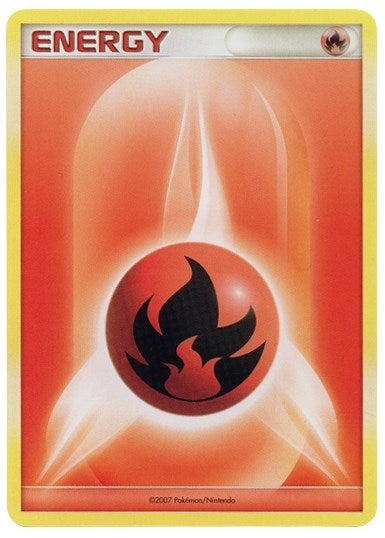 Image for Fire Energy (2007 Unnumbered D/P Style Non-Holo) (League & Championship Cards) (PR) - Pokemon