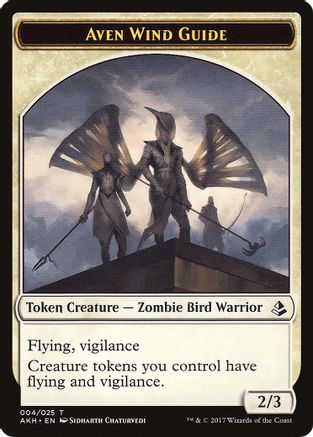 Aven Wind Guide // Hippo Double-Sided Token (AKH-4 // 22) [Amonkhet] - PokeBox USA