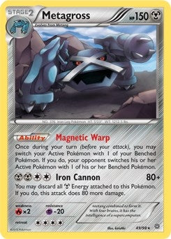 Image for Metagross - 49/98 (XY Ancient Origins) (049/098) (Deck Exclusives) (PR) - Pokemon