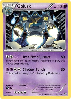 Image for Golurk - 46/101 (BW Plasma Blast) (046/101) (Deck Exclusives) (PR) - Pokemon