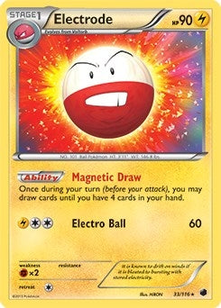 Image for Electrode - 33/116 (BW Plasma Freeze) (033/116) (Deck Exclusives) (PR) - Pokemon