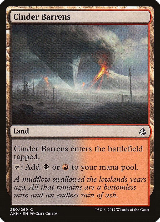 Cinder Barrens (280) (Amonkhet)