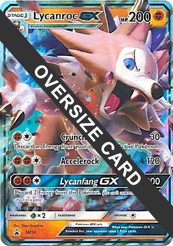 Image for Lycanroc GX - SM14 (SM14) (Jumbo Cards) (PR) - Pokemon