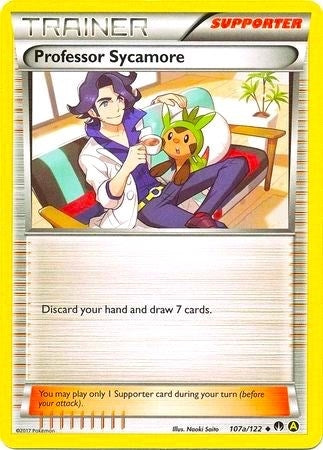 Image for Professor Sycamore - 107a/122 (Non-Holo) (107a/122) (Alternate Art Promos) - Pokemon