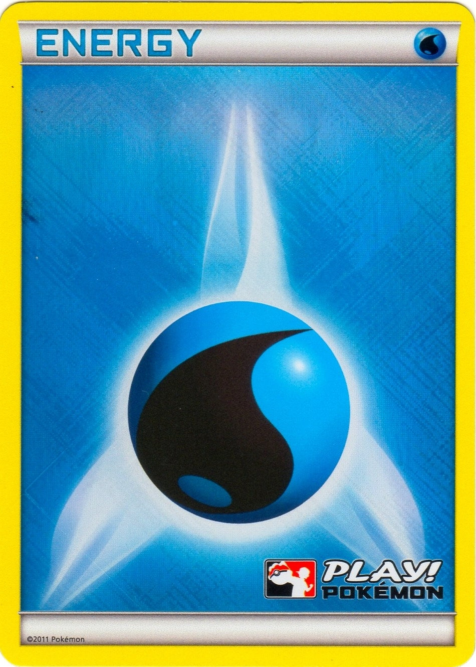 Image for Water Energy (2011 Play! Pokemon) (League & Championship Cards) (PR) - Pokemon