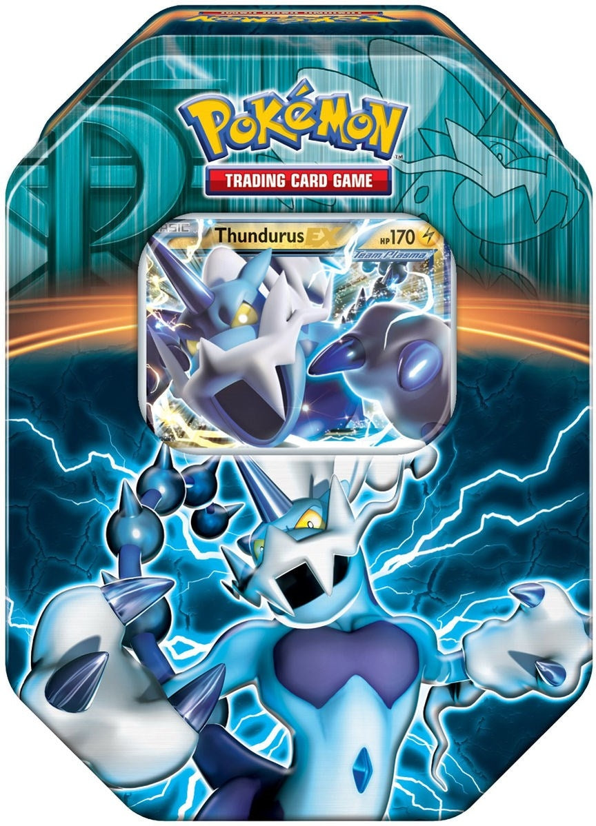 Image for Team Plasma Tin [Thundurus EX] - Pokemon