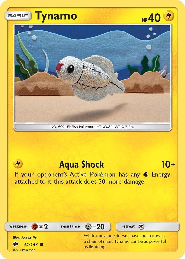 Image for Tynamo (44/147) (SM - Burning Shadows) (SM03) - Pokemon
